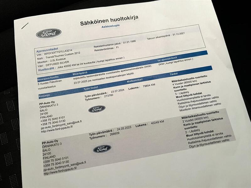 Ford Transit Custom vaihtoauto