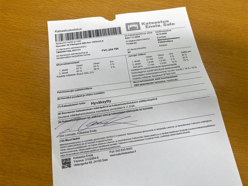 Hyundai i30 Fastback vaihtoauto