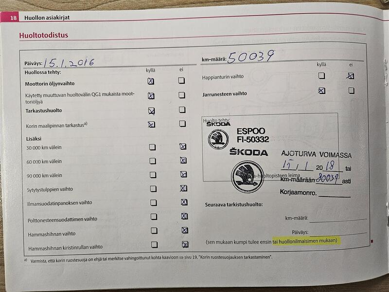 Skoda Octavia vaihtoauto