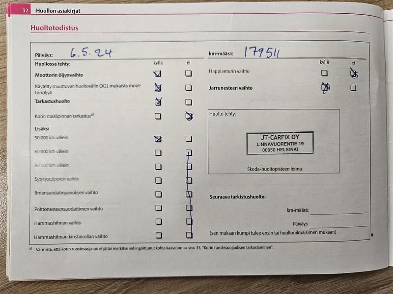 Skoda Octavia vaihtoauto