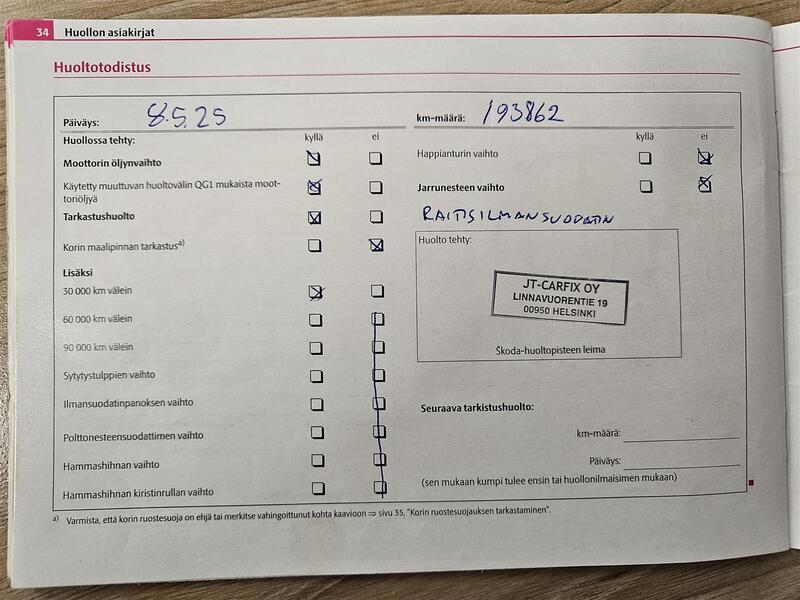 Skoda Octavia vaihtoauto