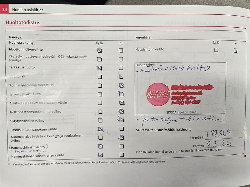 Skoda Octavia vaihtoauto