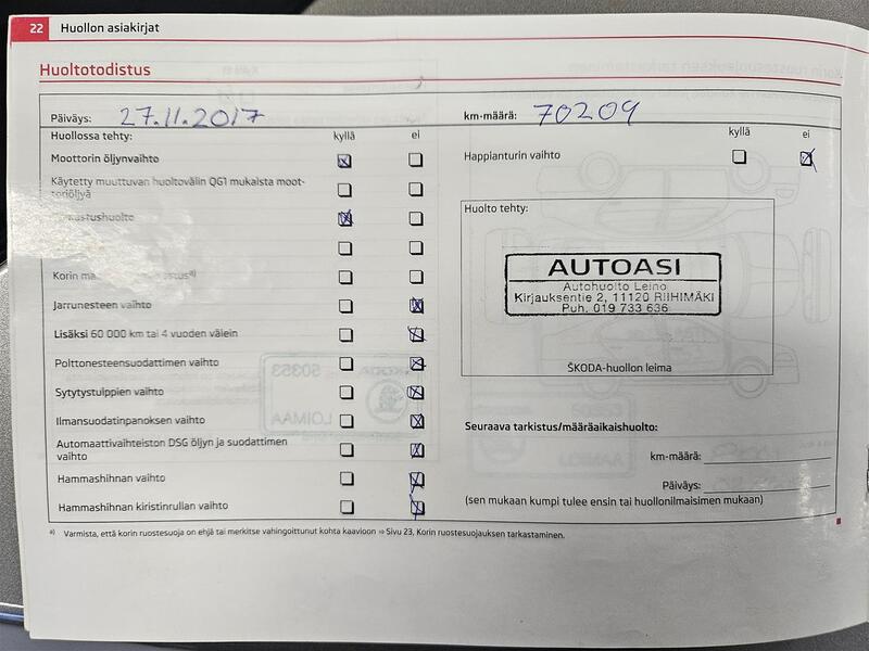 Skoda Octavia vaihtoauto