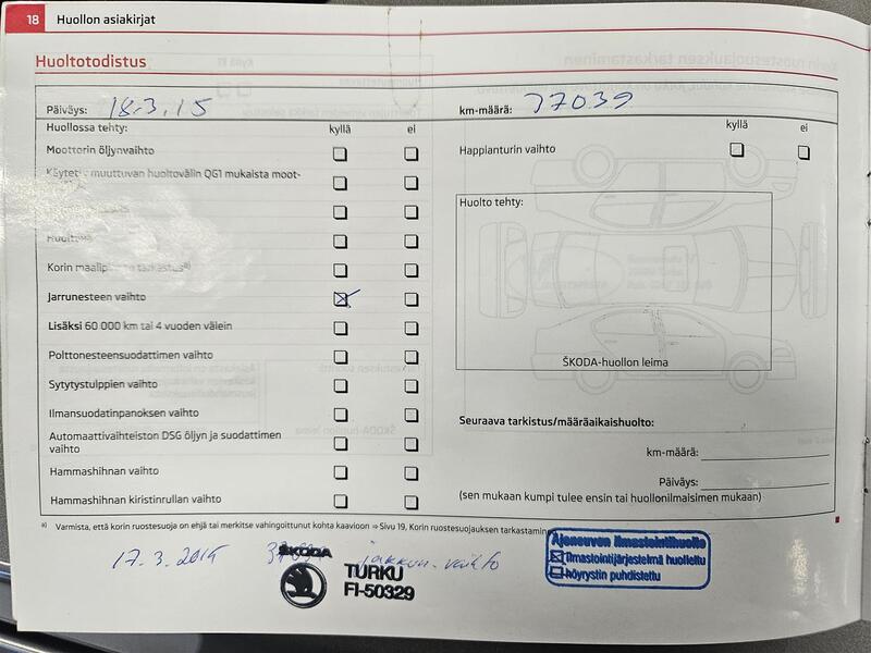 Skoda Octavia vaihtoauto