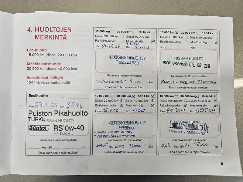 Nissan Primera vaihtoauto