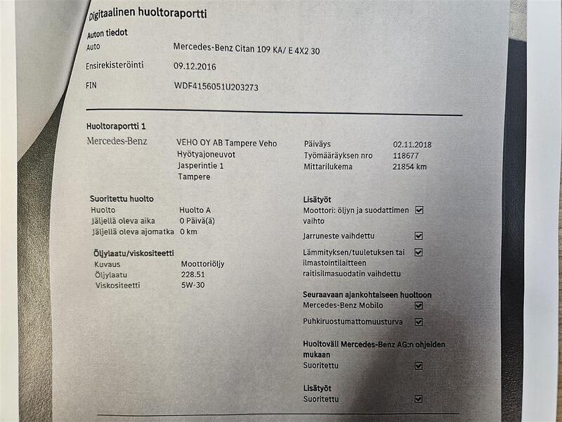 Mercedes-Benz Citan vaihtoauto