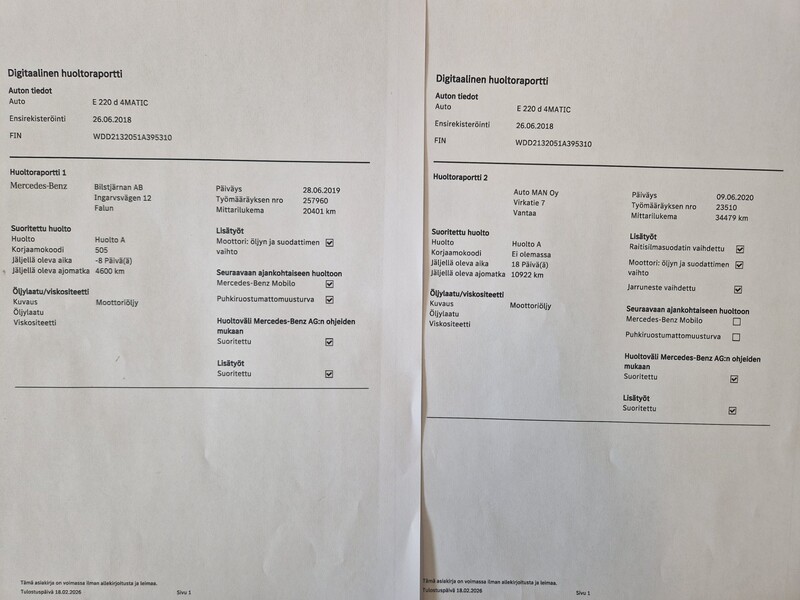 Mercedes-Benz E vaihtoauto