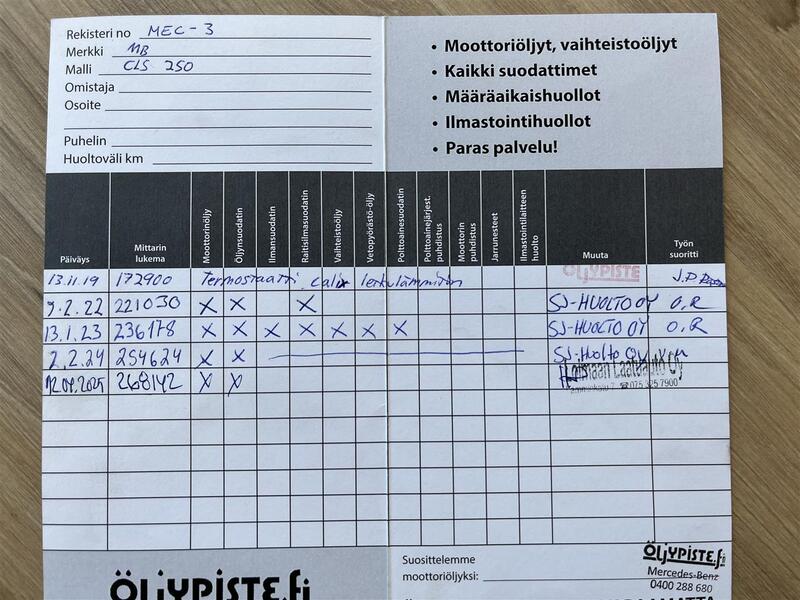 Mercedes-Benz CLS vaihtoauto