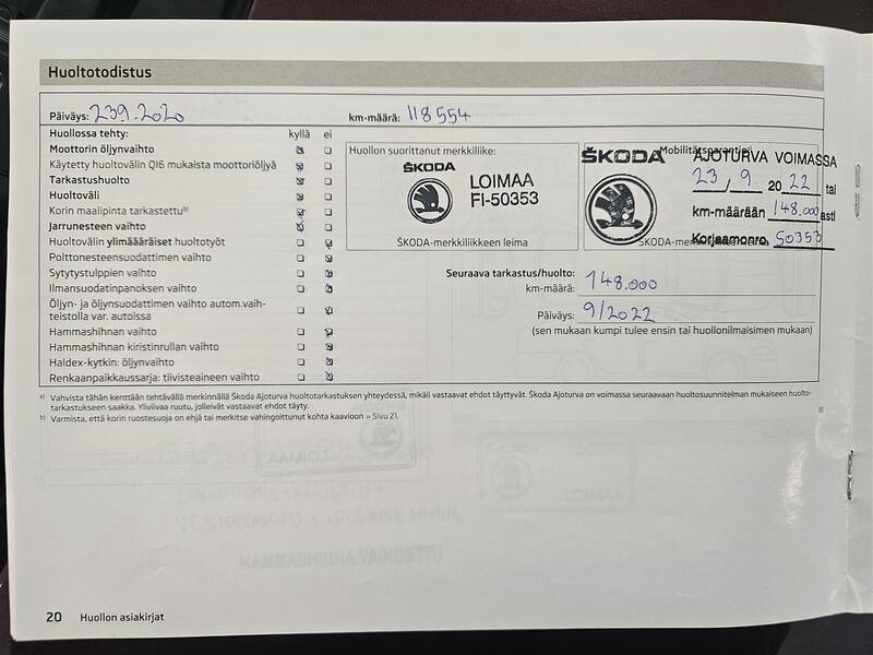 Skoda Octavia vaihtoauto