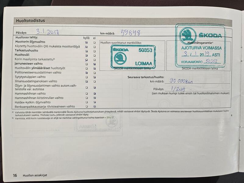 Skoda Octavia vaihtoauto