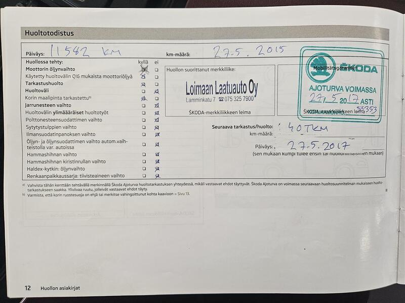 Skoda Octavia vaihtoauto