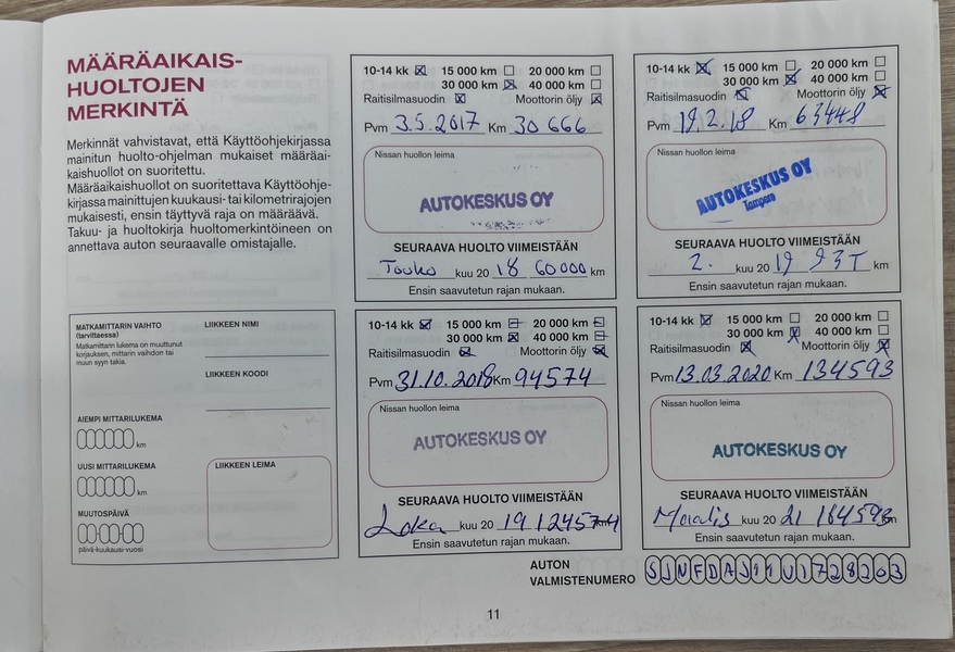 Nissan Qashqai vaihtoauto