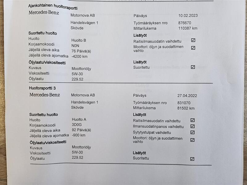 Mercedes-Benz C vaihtoauto