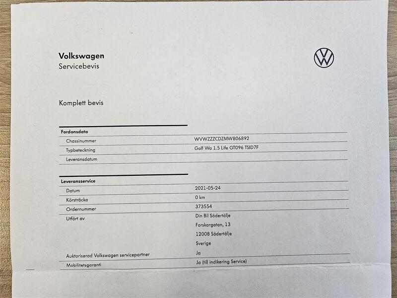 Volkswagen Golf vaihtoauto