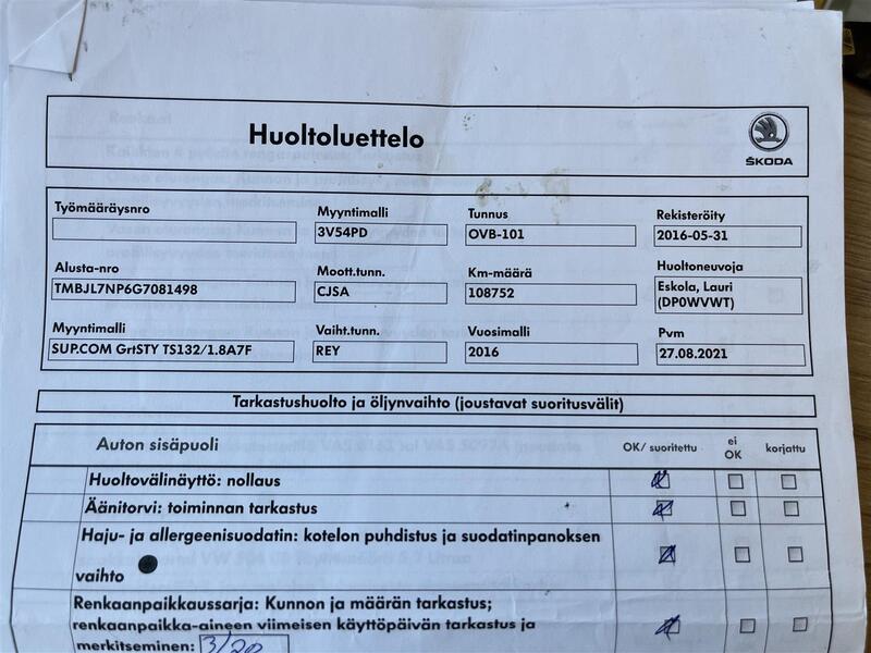 Skoda Superb vaihtoauto