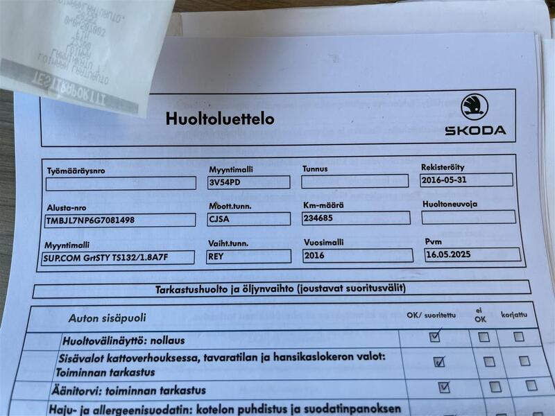 Skoda Superb vaihtoauto