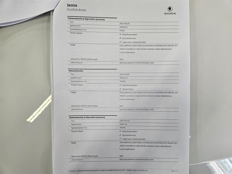 Skoda Rapid vaihtoauto