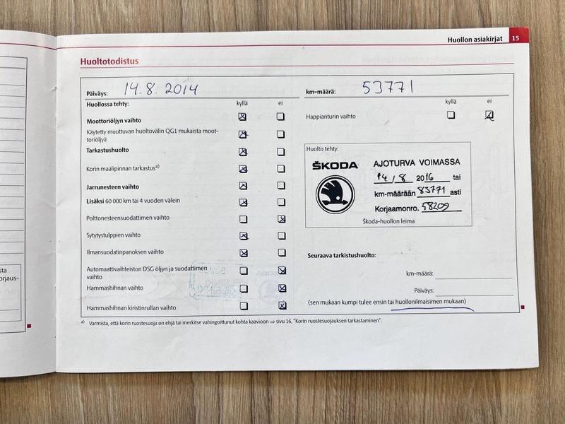 Skoda Octavia vaihtoauto