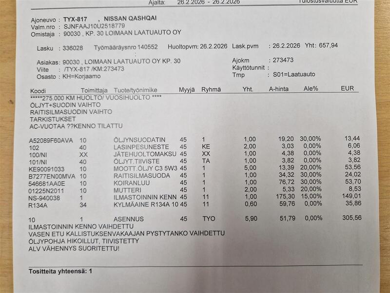 Nissan Qashqai vaihtoauto