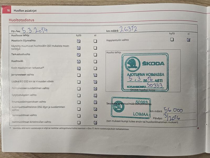 Skoda Octavia vaihtoauto