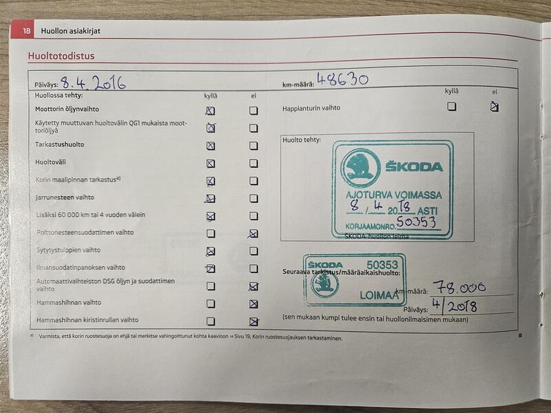 Skoda Octavia vaihtoauto