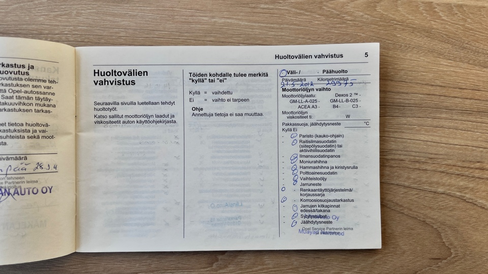 Opel Astra vaihtoauto