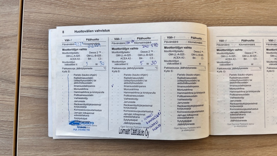 Opel Astra vaihtoauto