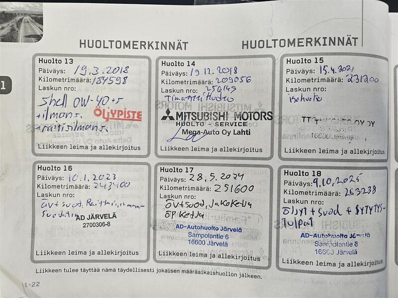 Mitsubishi Outlander vaihtoauto