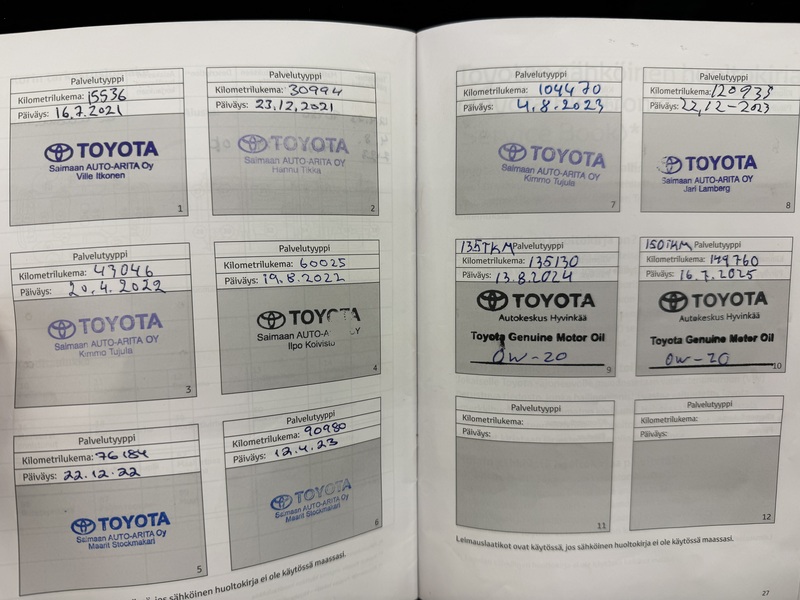 Toyota Camry vaihtoauto