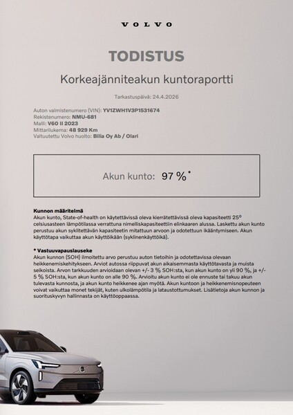 Volvo V60 vaihtoauto