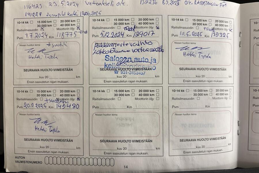 Nissan Qashqai+2 vaihtoauto