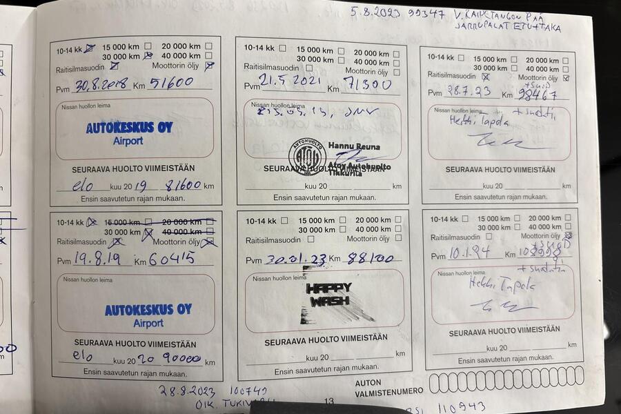 Nissan Qashqai+2 vaihtoauto