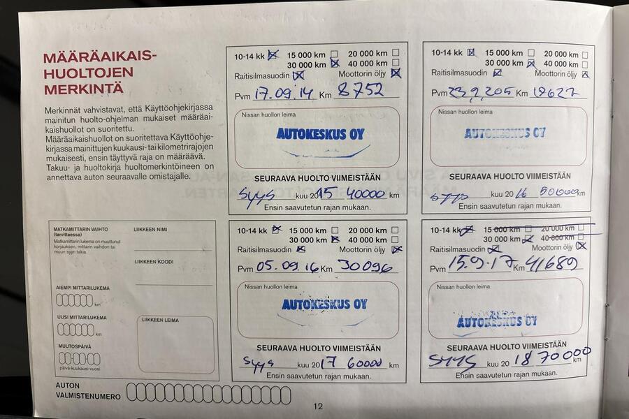 Nissan Qashqai+2 vaihtoauto