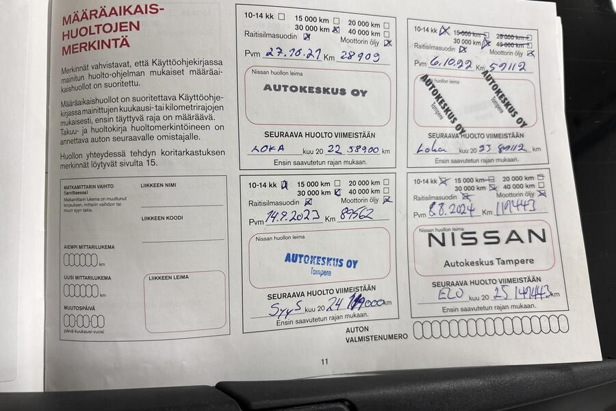 Nissan Qashqai vaihtoauto