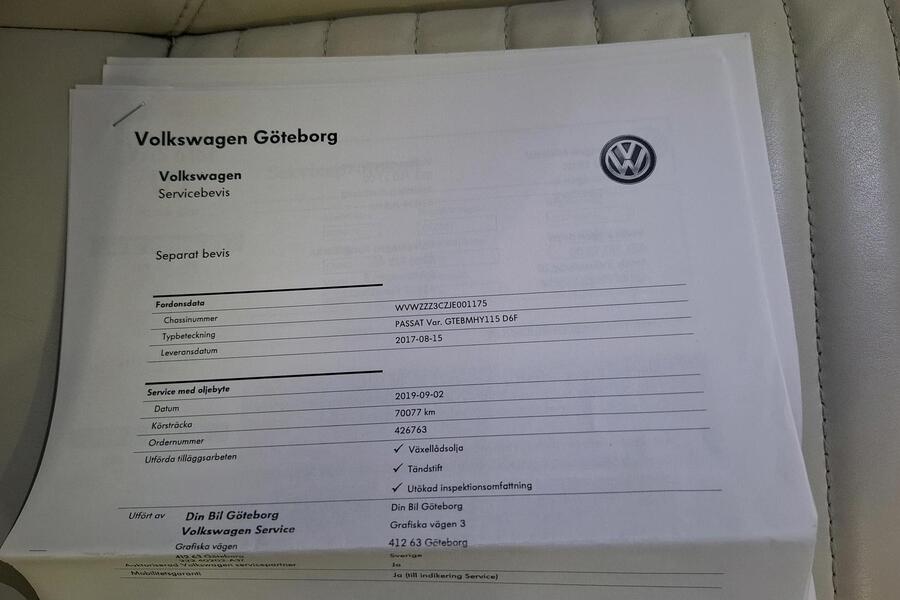 Volkswagen Passat vaihtoauto