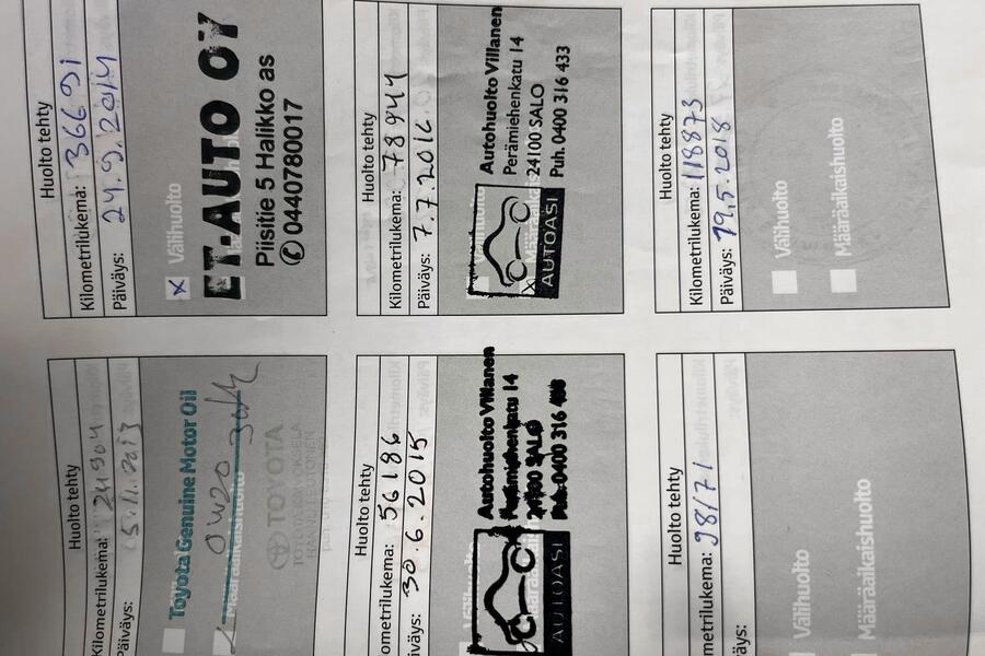 Toyota Avensis vaihtoauto