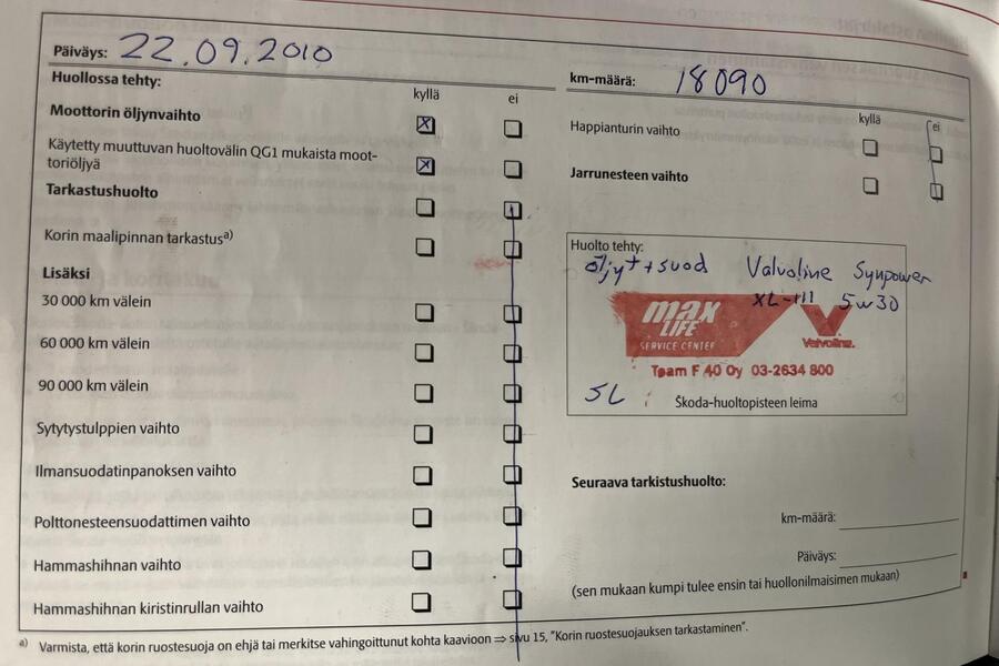 Skoda Octavia vaihtoauto