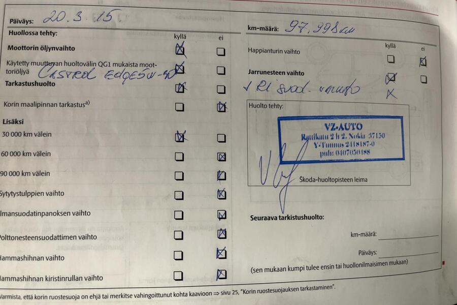 Skoda Octavia vaihtoauto