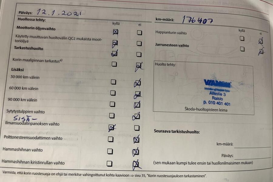 Skoda Octavia vaihtoauto