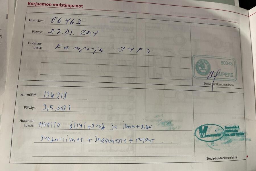 Skoda Octavia vaihtoauto