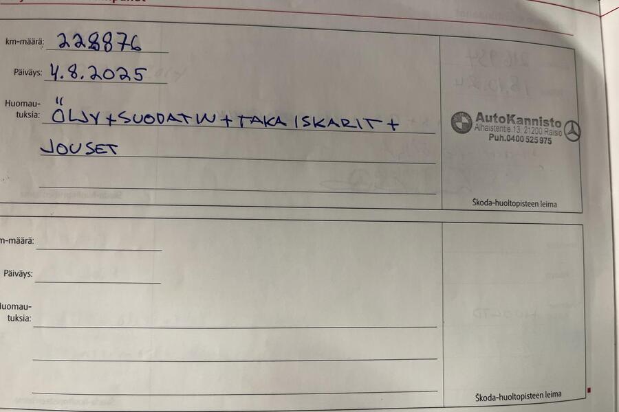 Skoda Octavia vaihtoauto