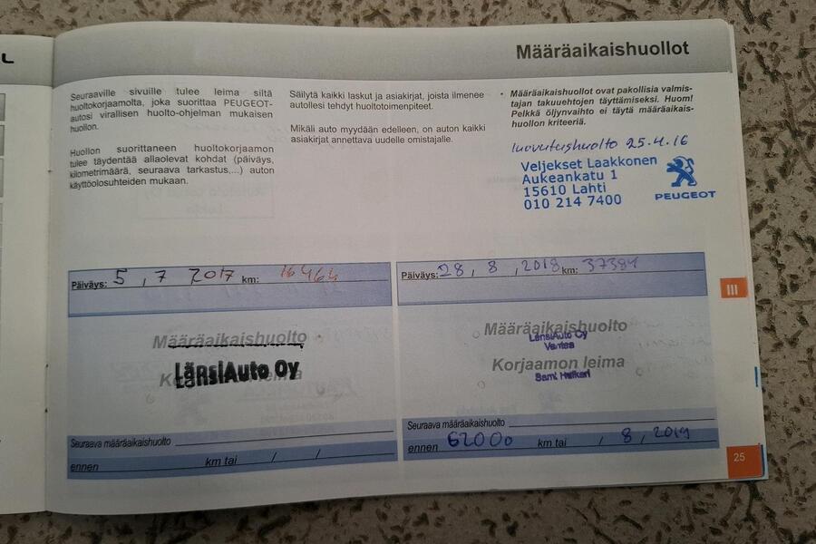 Peugeot 308 vaihtoauto