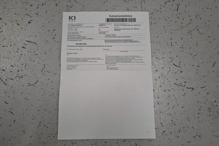 Citroën C4 vaihtoauto