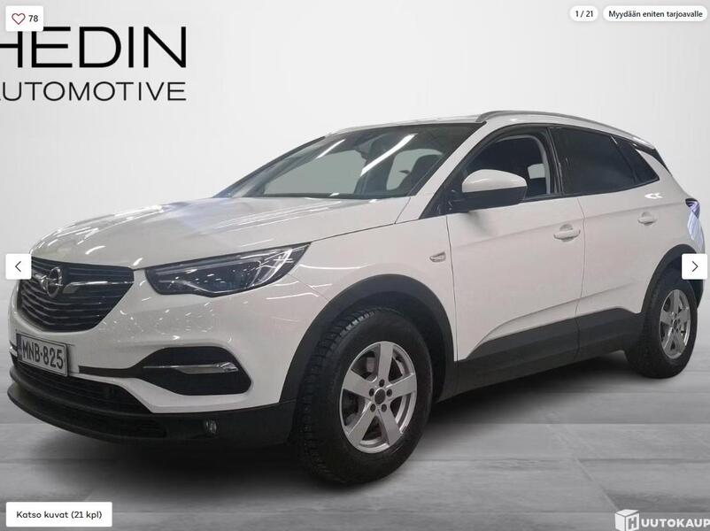 Opel Grandland X vaihtoauto