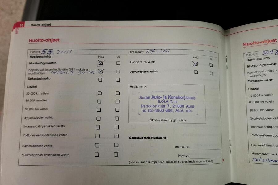 Skoda Octavia vaihtoauto