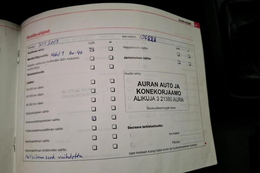 Skoda Octavia vaihtoauto