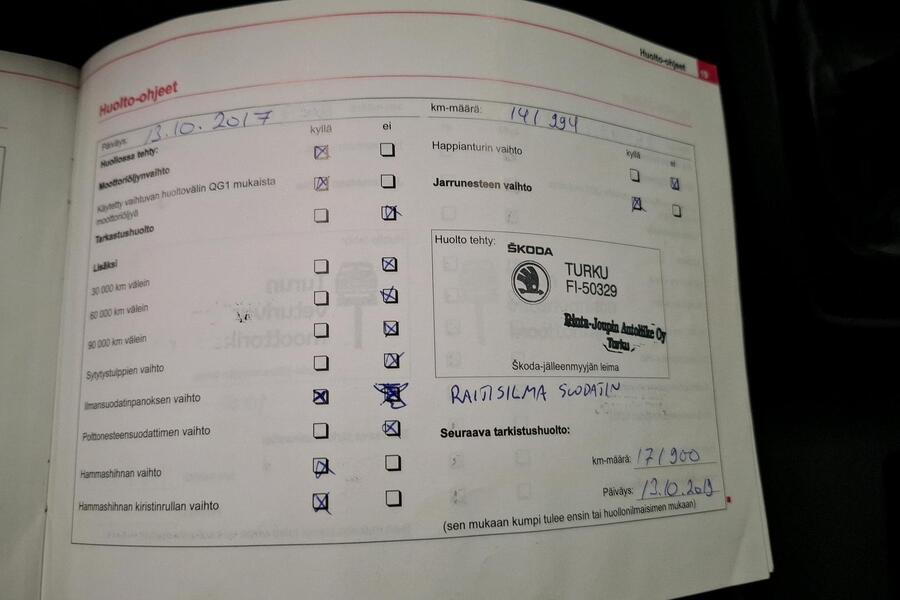 Skoda Octavia vaihtoauto