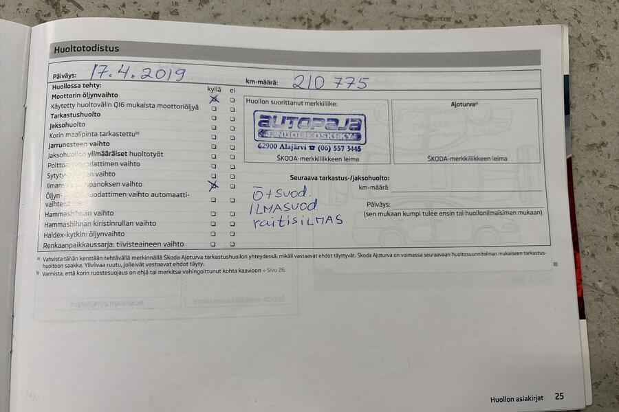 Skoda Superb vaihtoauto