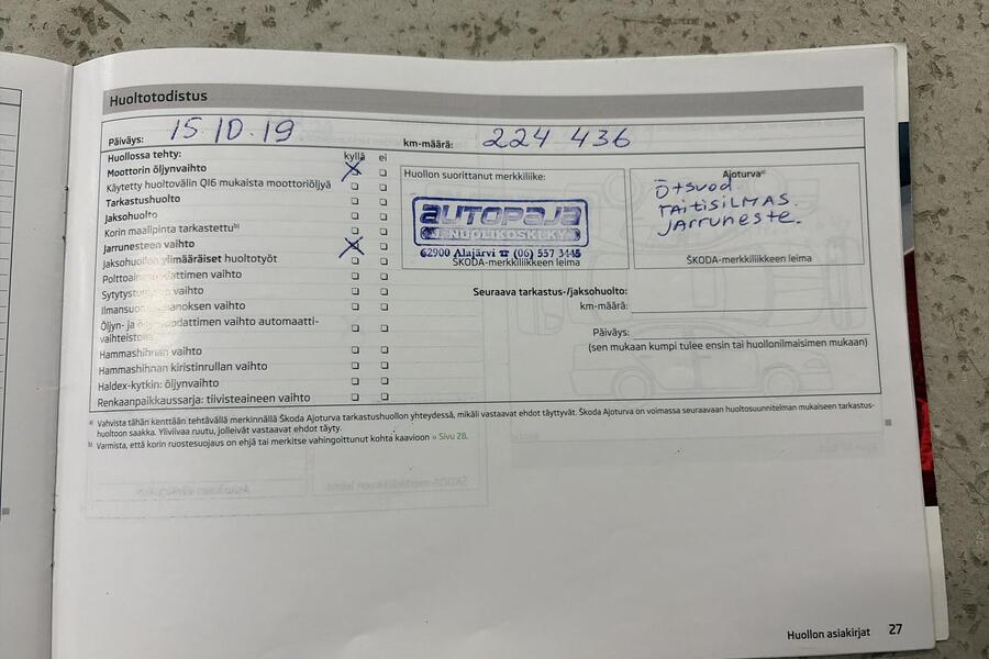 Skoda Superb vaihtoauto