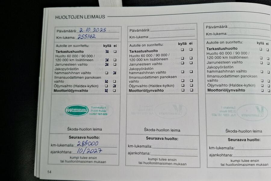 Skoda Octavia vaihtoauto